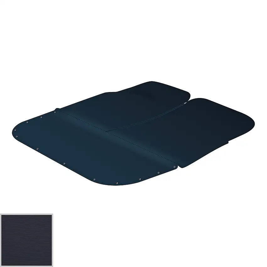 Tonneau Cover, Blue Stayfast Canvas
