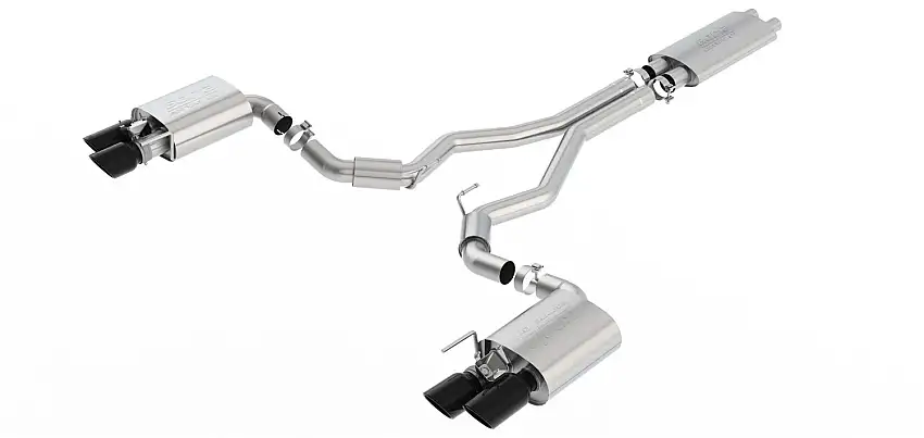 Borla 1014046BC Cat-Back Exhaust System - EC-Type - Touring