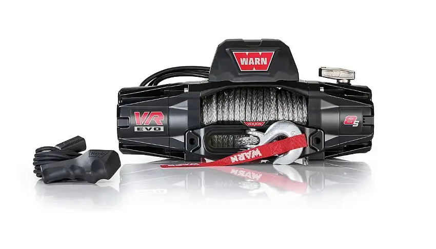 Warn 103251 VR EVO 8-S Off-Road Winch 8000lb 12V Aluminum Tie Plate