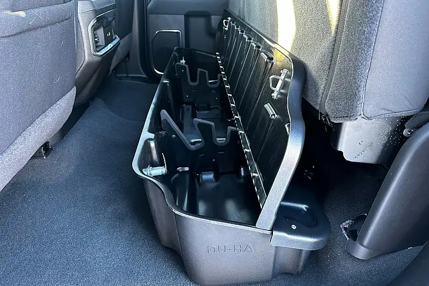 DU-HA 10430 DÜHA 10430 Lockbox Underseat Storage / Gun Case - Black