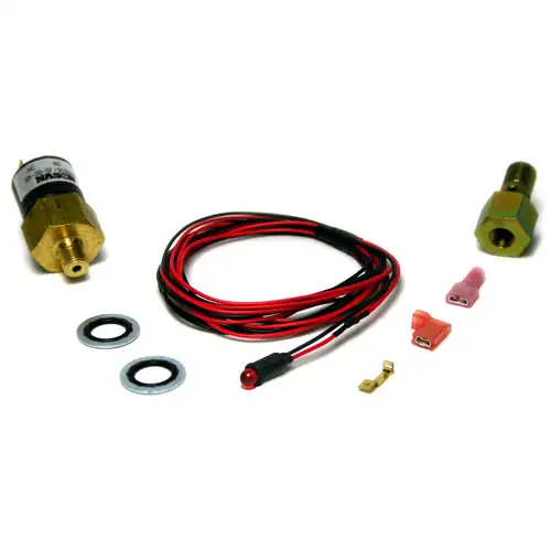 1998.5-2007 DODGE 5.9L CUMMINS /BD-POWER 1081130 RED LED LOW FUEL PRESSURE ALARM LIGHT