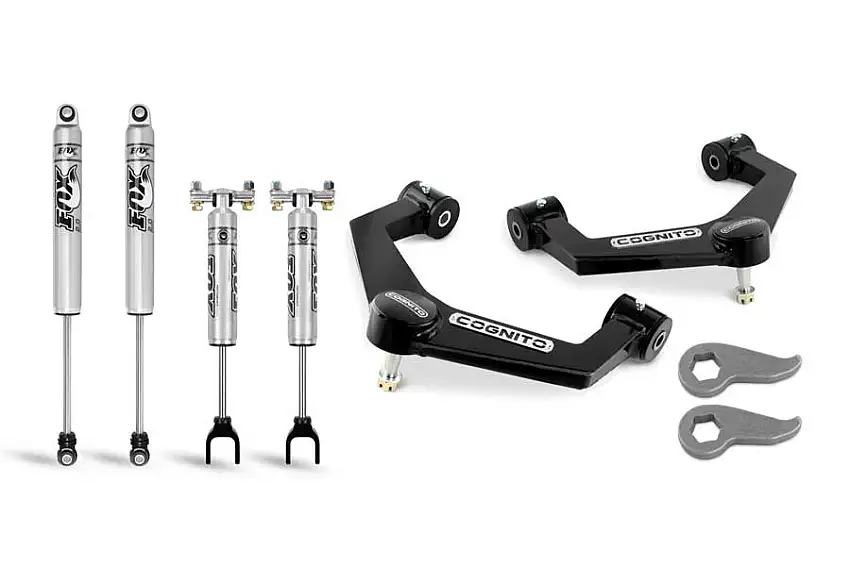 Cognito 110-P0779 Performance Leveling Kit With Fox 2.0 IFP Shocks 20-25 6.6L GM Duramax L5P