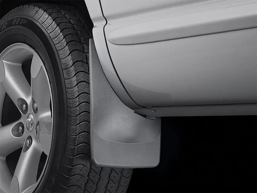 WeatherTech MudFlap No-Drill DigitalFit; Black 110007