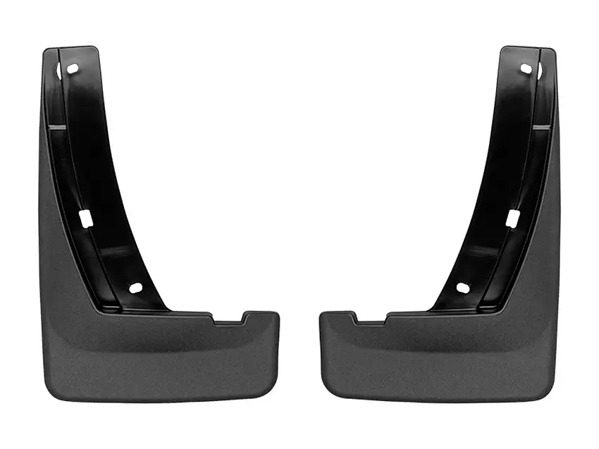 WeatherTech MudFlap No-Drill DigitalFit; Black 110130