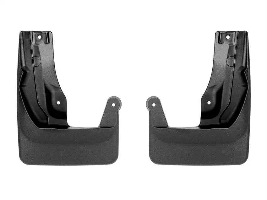 WeatherTech MudFlap No-Drill DigitalFit; Black 110160
