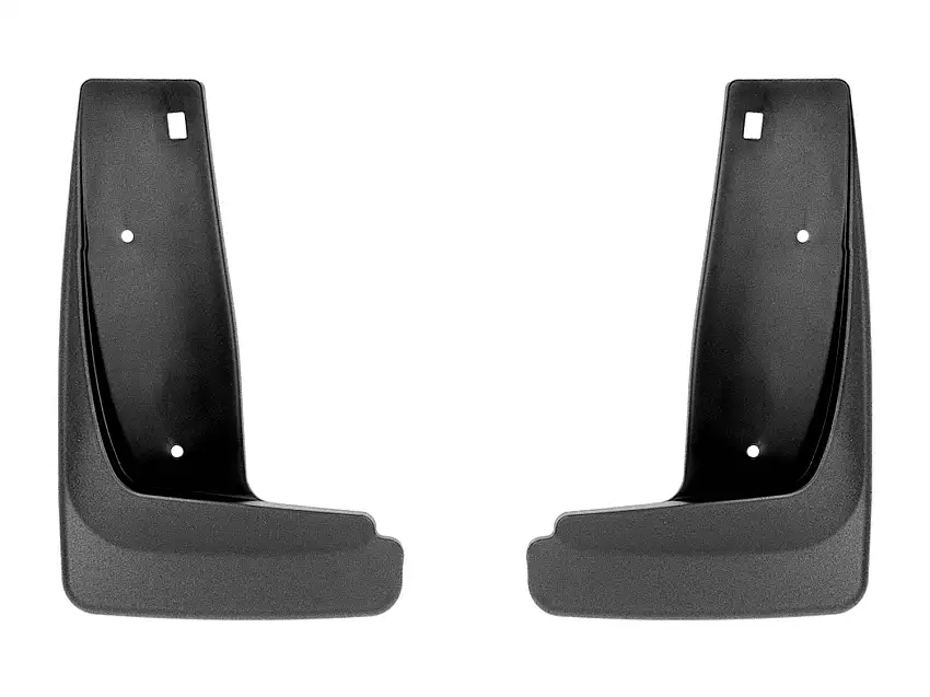 WeatherTech MudFlap No-Drill DigitalFit; Black 110161