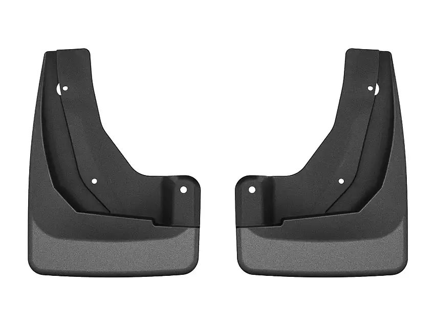 WeatherTech MudFlap No-Drill DigitalFit; Black 110191
