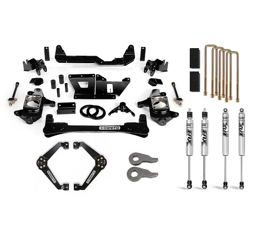 Cognito 6" Standard Lift Package with Fox Shocks 01-10 6.6L GM Duramax
