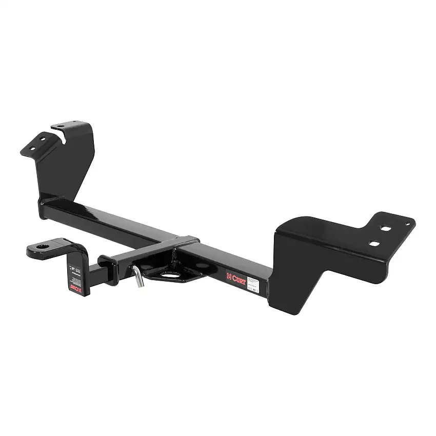 CURT 114623 Class 1 Trailer Hitch with Ball Mount, 1-1/4-In Receiver, Fits Select Mitsubishi Galant