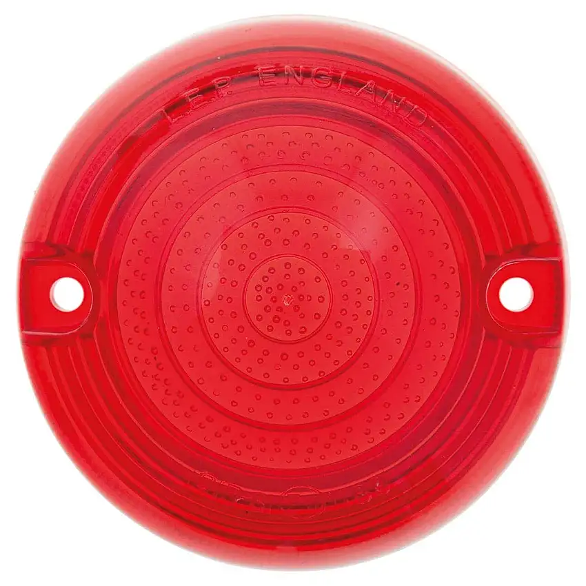 LENS, red, replacement, rear turn signal lamp