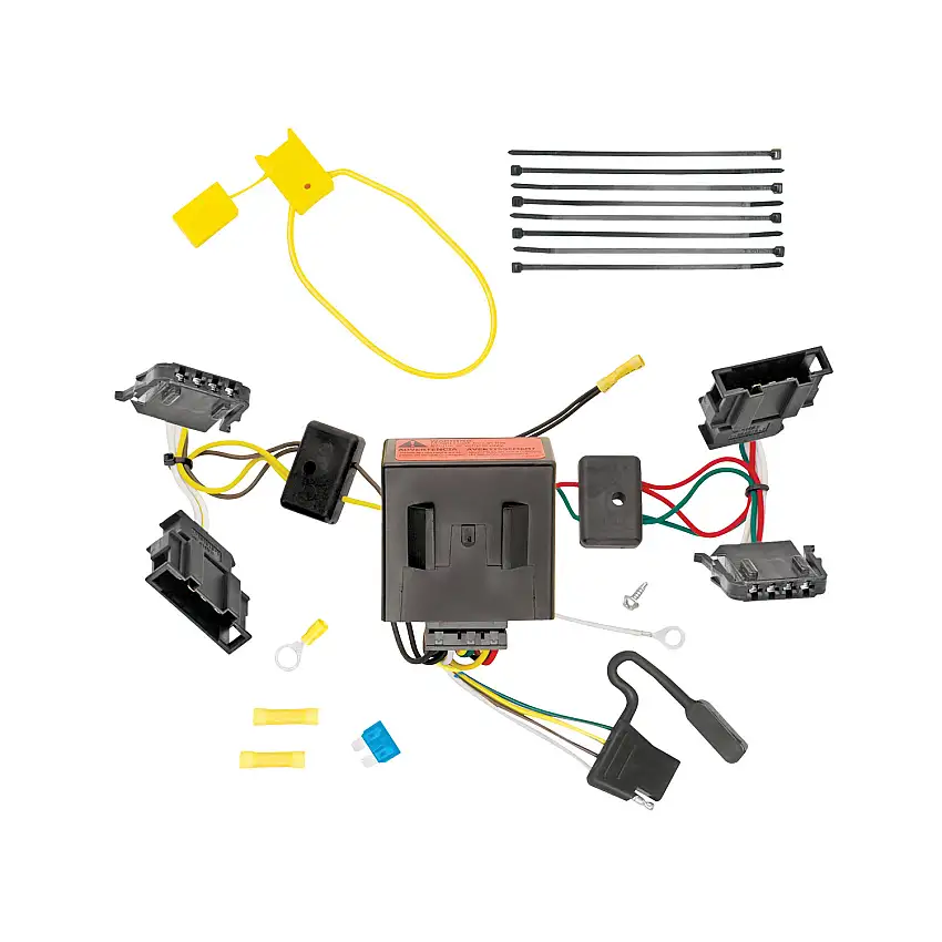 Tekonsha T-One T-Connector Harness, 4-Way Flat, w/Circuit Protected ModuLite HD Module TK118572
