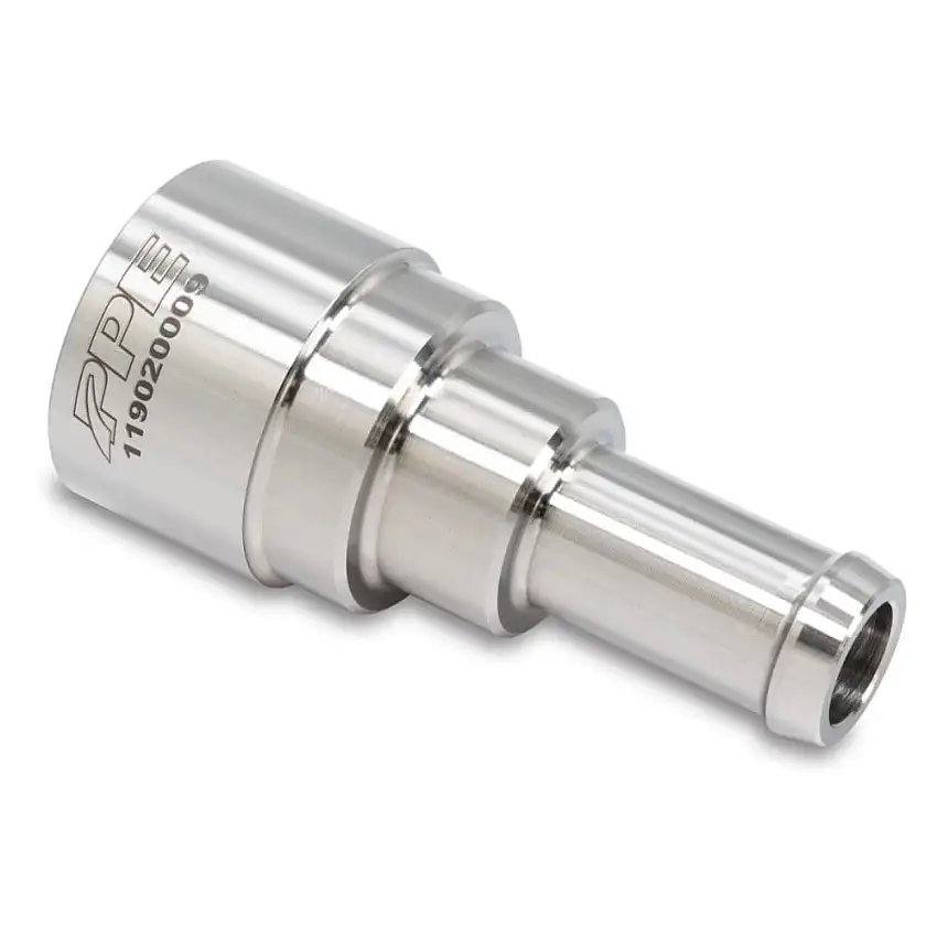 PPE Stainless Steel Heater Hose Connector 01-16 GM 6.6L Duramax LB7/LLY/LBZ/LMM/LML