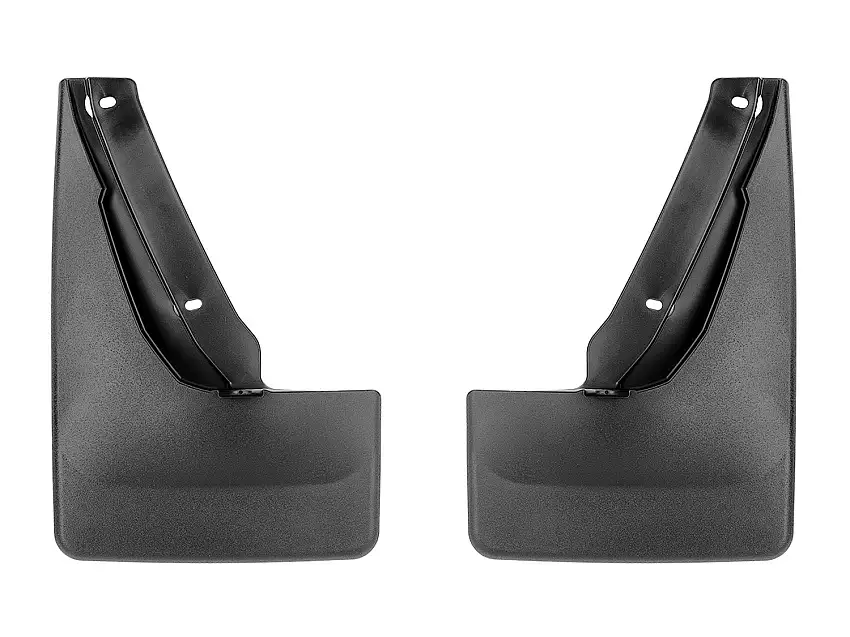 WeatherTech MudFlap No-Drill DigitalFit; Black 120159