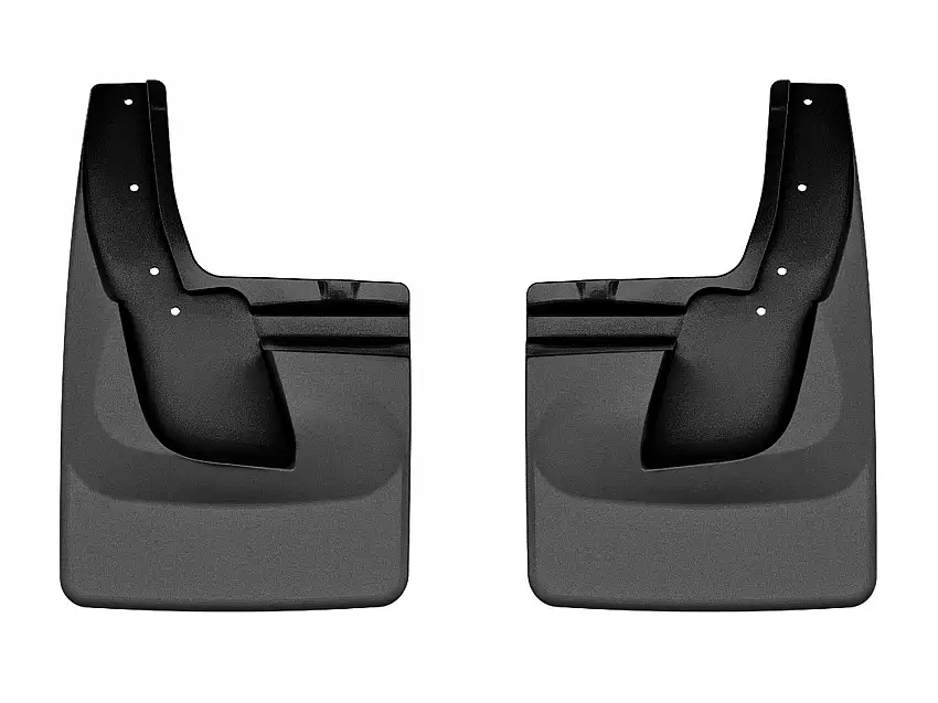 WeatherTech MudFlap No-Drill DigitalFit; Black 120185