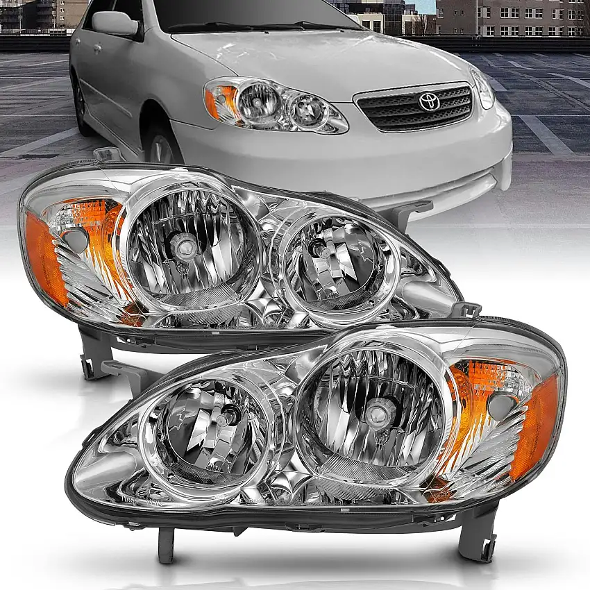 AnzoUSA 121540 Crystal Headlight Set
