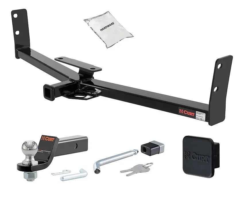 02 - 07 Saturn Vue -- 1.25in. CURT Trailer Hitch + Ball Mount + Cover + Lock Kit by CURT HWA2235