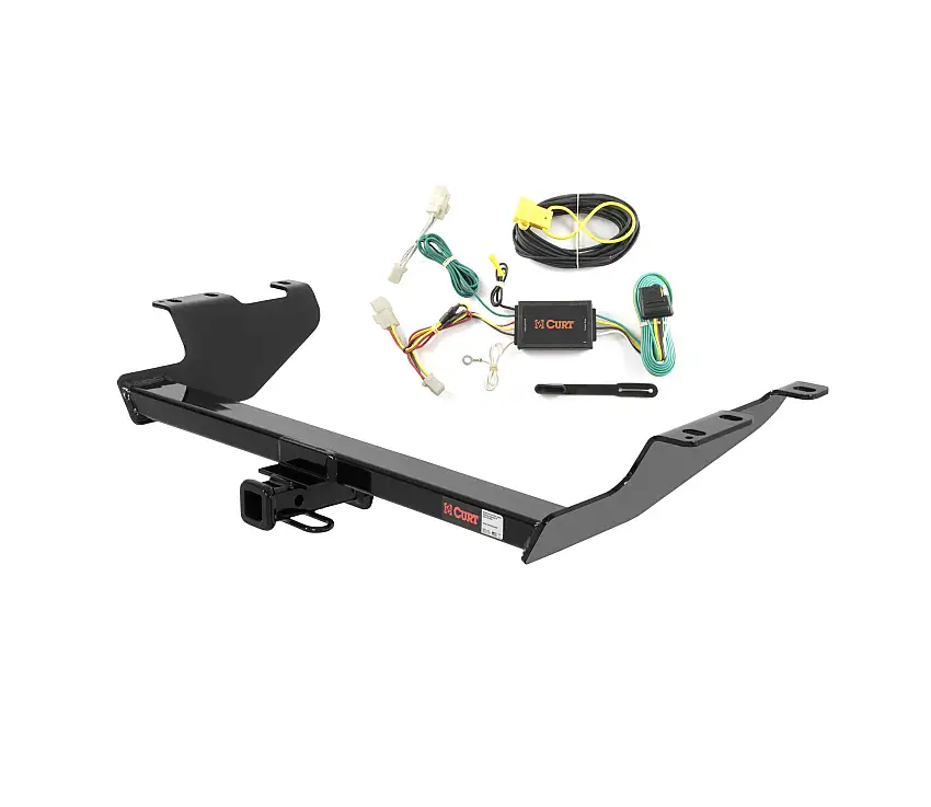 11 - 15 Scion xB Curt 1-1/4", Class 2 Trailer Tow Hitch + 4-flat Wiring Kit 12490
