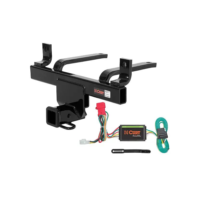 08 - 10 Subaru Tribeca Curt 2", Class 3 Trailer Tow Hitch + 4-flat Wiring Kit 13046