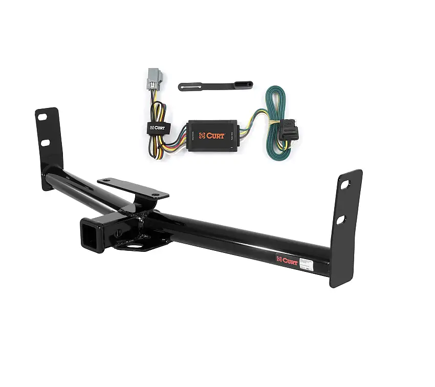 05 - 06 Chevrolet Equinox Curt 2", Class 3 Trailer Tow Hitch + 4-flat Wiring Kit 13591