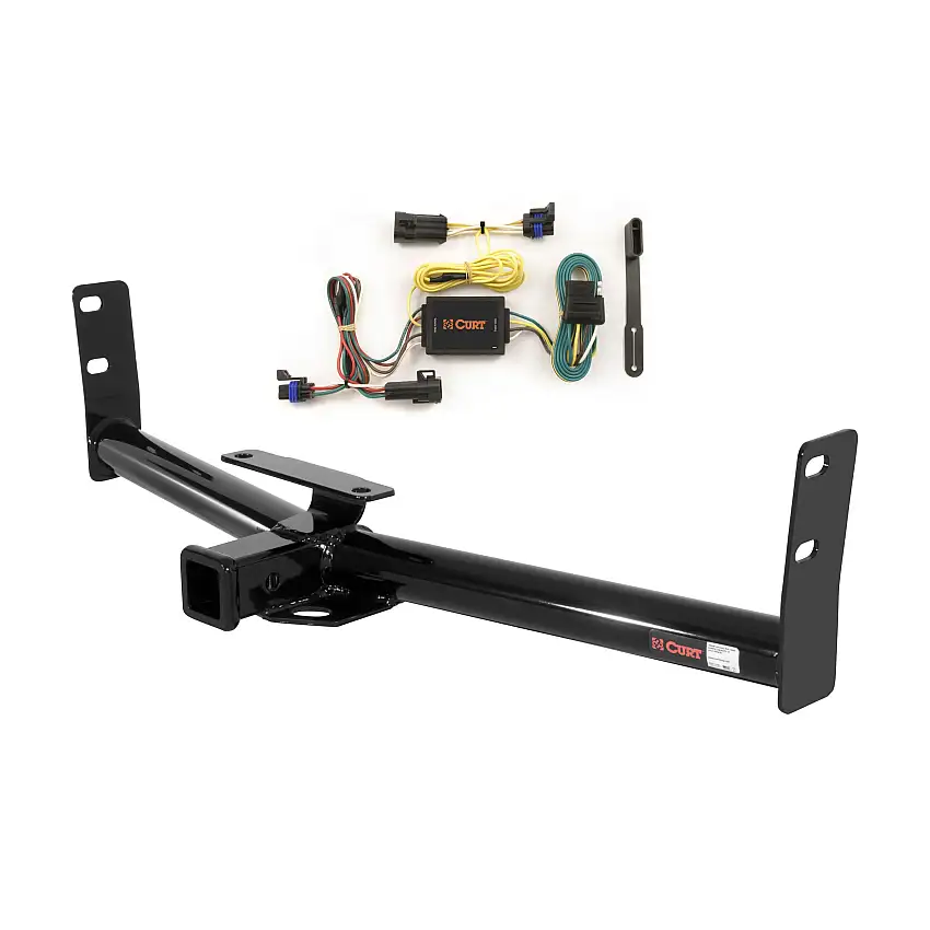 02 - 07 Saturn Vue Curt 2", Class 3 Trailer Tow Hitch + 4-flat Wiring Kit 13591