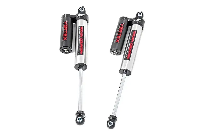 Rough Country Vertex 2.5 Adjustable Rear Shocks 4-6.5" For 2014-2025 Ford F-150 4WD 699002