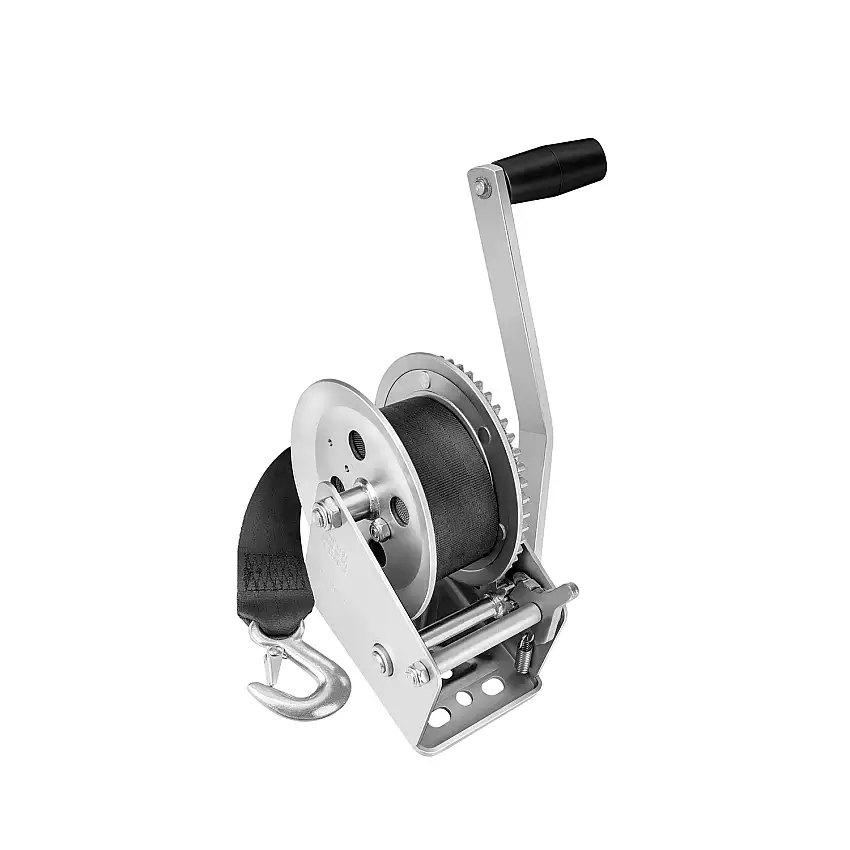Fulton Trailer Winch, Single-Speed, 1,800 lbs. Capacity, 20 ft. Strap FL142305