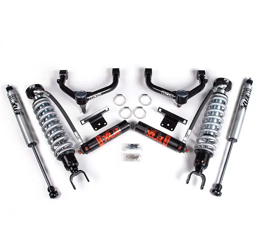 BDS Suspension 2" Coilover Leveling Kit Fox 2.5 DSC Shocks 13-18 Ram 1500 Without Air Ride