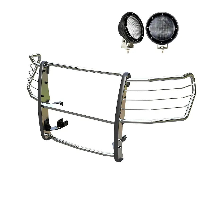 Black Horse Off Road 17GT29MSS-PLFB Grille Guard Kit