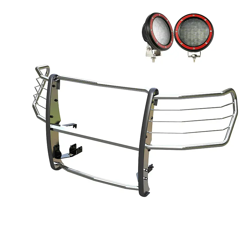 Black Horse Off Road 17GT29MSS-PLFR Grille Guard Kit