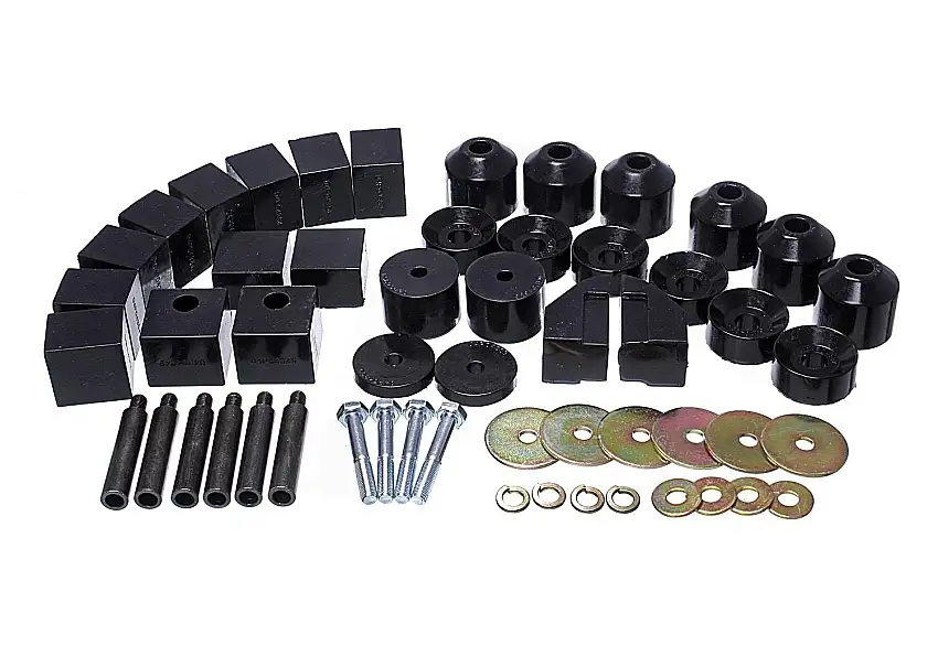 Energy Suspension 1.4102G BODY MOUNT SET 1in. LIFT