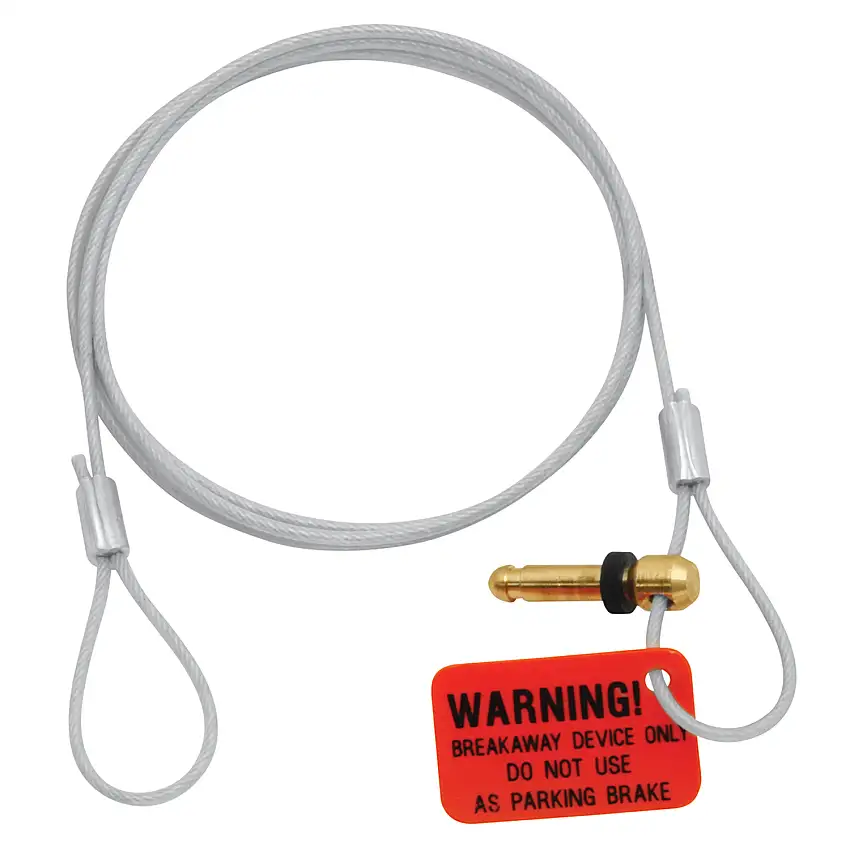 Tekonsha Breakaway Cable and Brass Pin Assembly, for #2009 Switch 2009-A-P