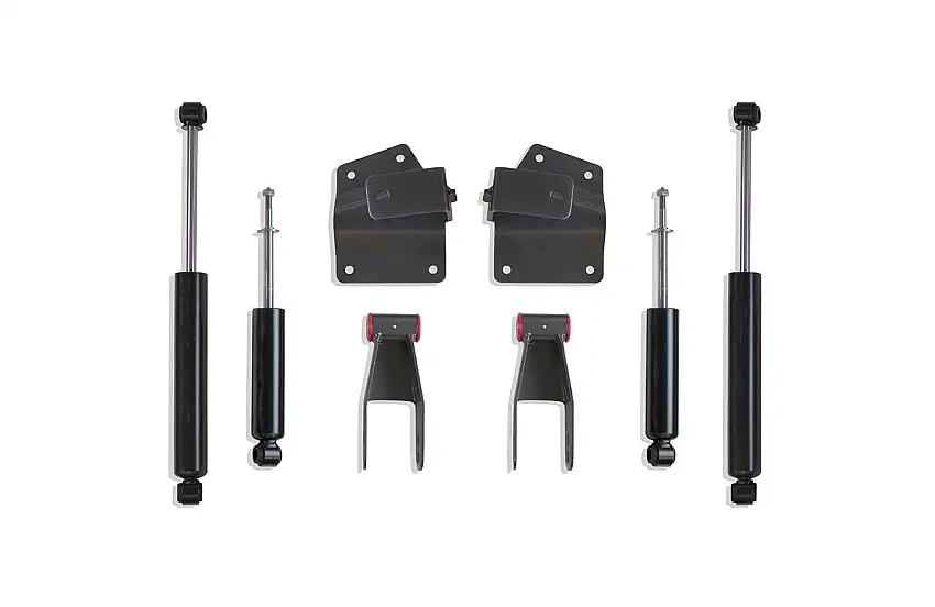 MaxTrac Suspension 200941 4" REAR LOWERING BOX KIT (SPINDLE DROP)