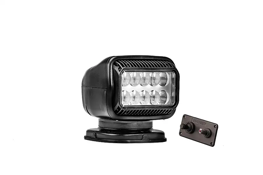 Golight 20214GT GolLight GT Series LED Black Permanent Mount