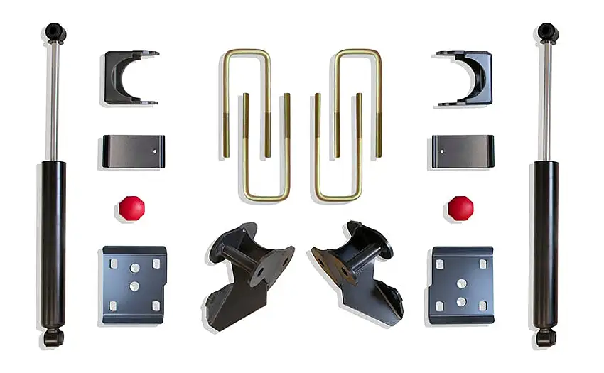 MaxTrac Suspension 203440 4"/5" REAR LOWERING BOX KIT
