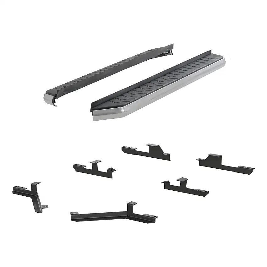 ARIES 2051022 AeroTread 5 x 73-Inch Polished Stainless SUV Running Boards, Select Chevrolet Equinox, GMC Terrain
