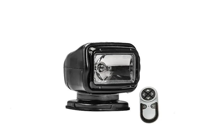 Golight 2051GT GolLight GT Series Halogen Black Permanent Mount