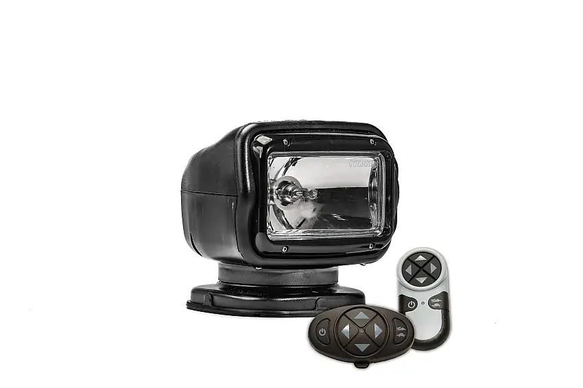 Golight 2057GT GolLight GT Series Halogen Black Permanent Mount