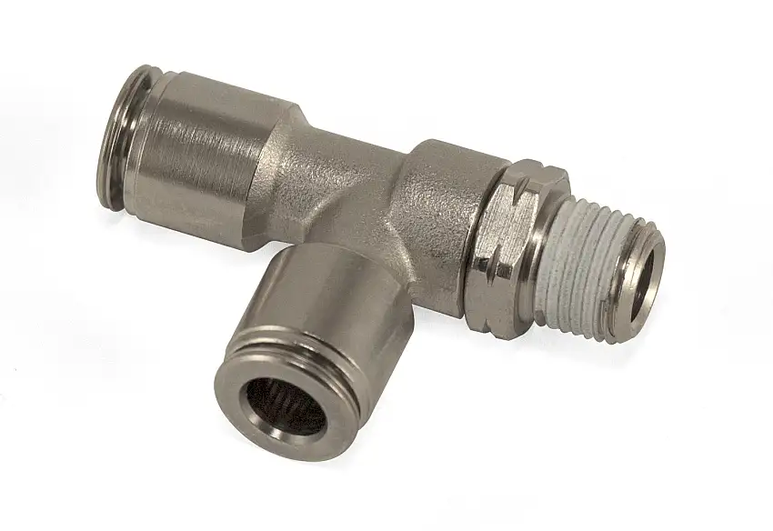 Air Lift Run Tee, 1/8"MNPT-1/4" PTC 21841