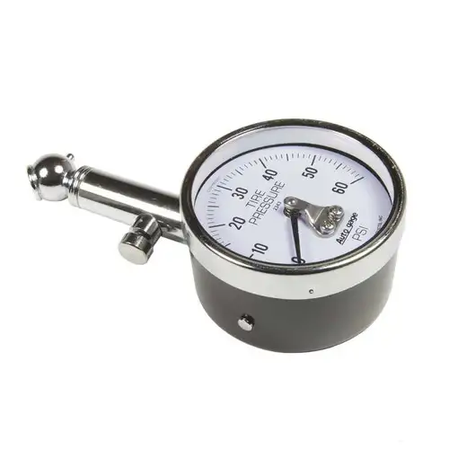 Auto Metere 60 Psi Mechanical Tire Pressure Gauge 0-60 Psi 2343
