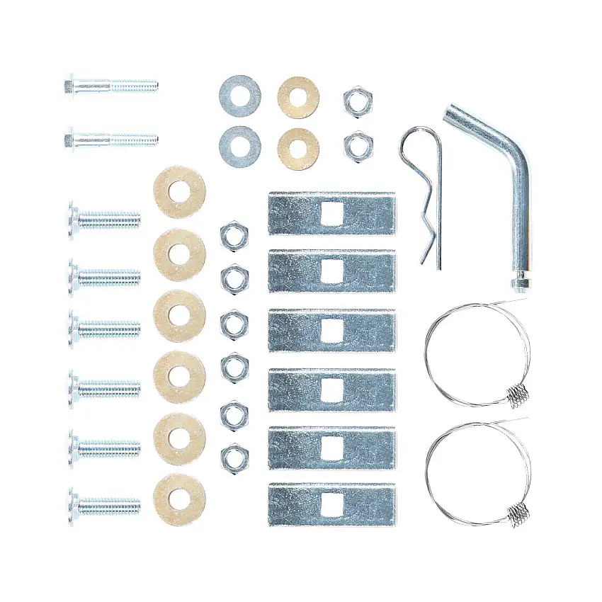 Draw-Tite Hardware Kit For Class 1 Trailer Hitch, 1-1/4 Inch 24842 For 2010-2013 Mazda 3 Sedan, Except w/Grand Touring LED Taillights