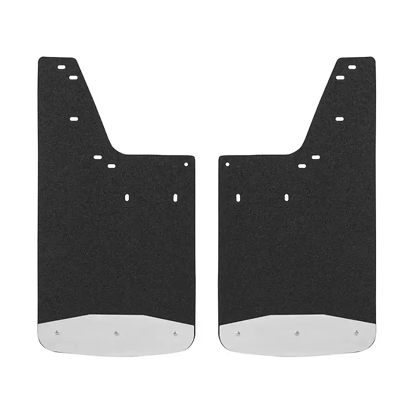 LUVERNE Front or Rear 12" x 23" Textured Rubber Mud Guards, Select Dodge Ram (2 Flaps) 250233