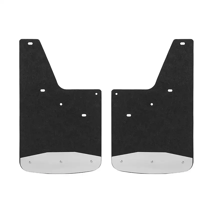 LUVERNE Front or Rear 12" x 20" Rubber Mud Guards, Select Silverado, Sierra (2 Flaps) 250740