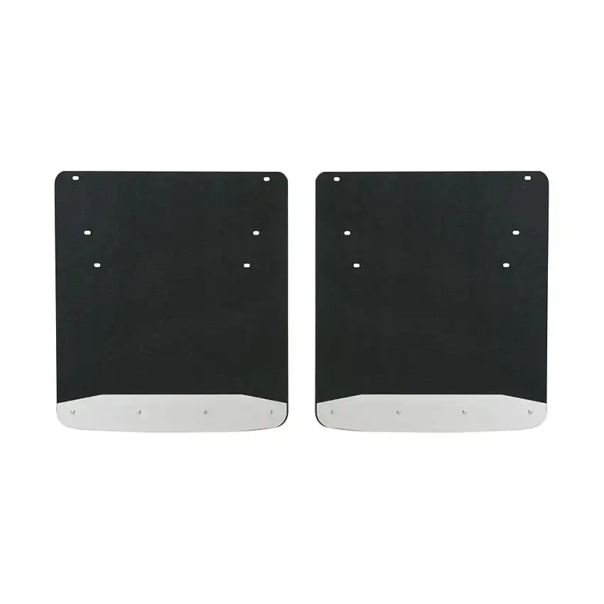 LUVERNE Rear Dually 20" x 23" Textured Rubber Mud Guards, Select Ram 3500 (2 Flaps) 251034