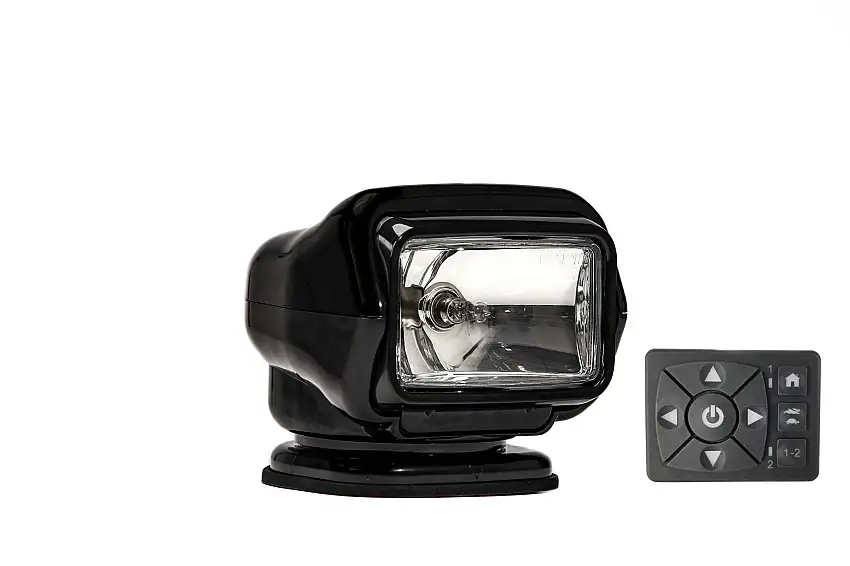 Golight 3021ST Black STRYKER ST Halogen Permanent Mount