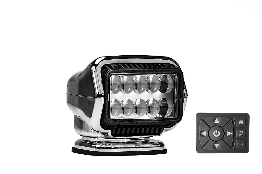 Golight 30264ST Permanent Mount Stryker ST LED Chrome