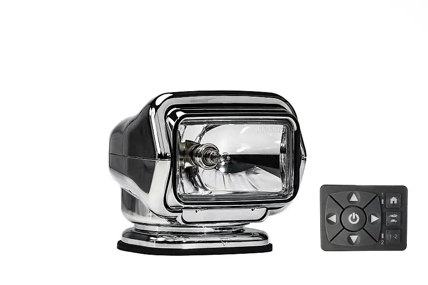 Golight 3026ST Chrome STRYKER ST Halogen Permanent Mount