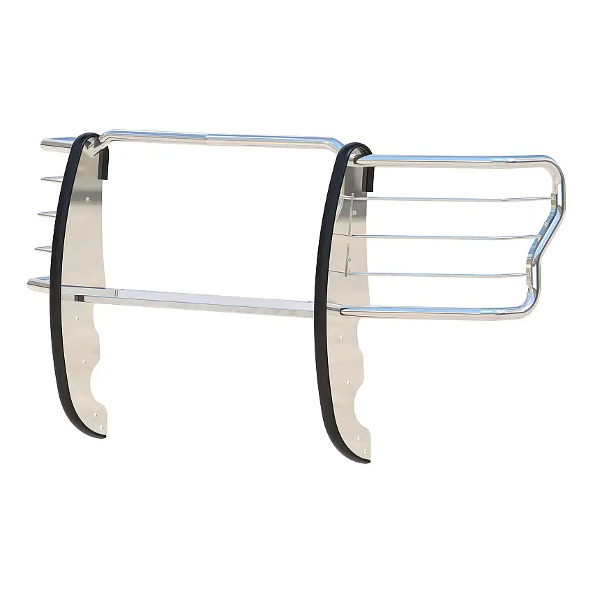 ARIES Polished Stainless Grille Guard, Select Ford F-250, F-350 Super Duty Grille Guard
