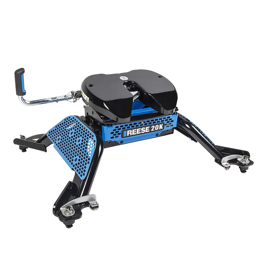 Reese M5 Fifth Wheel Hitch 20,000 lbs. Capacity, Talon Jaw, Complete System, RAM