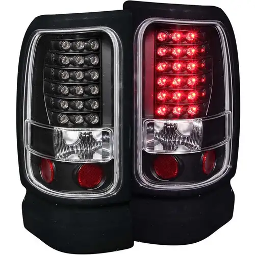 ANZO Black Led Taillights For 1994-2002 Dodge Ram 311073
