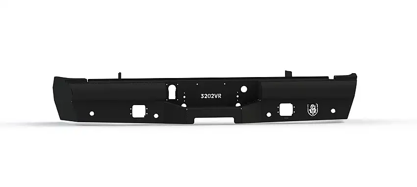 Road Armor 3202VR0B Vaquero Non-Winch Rear Bumper